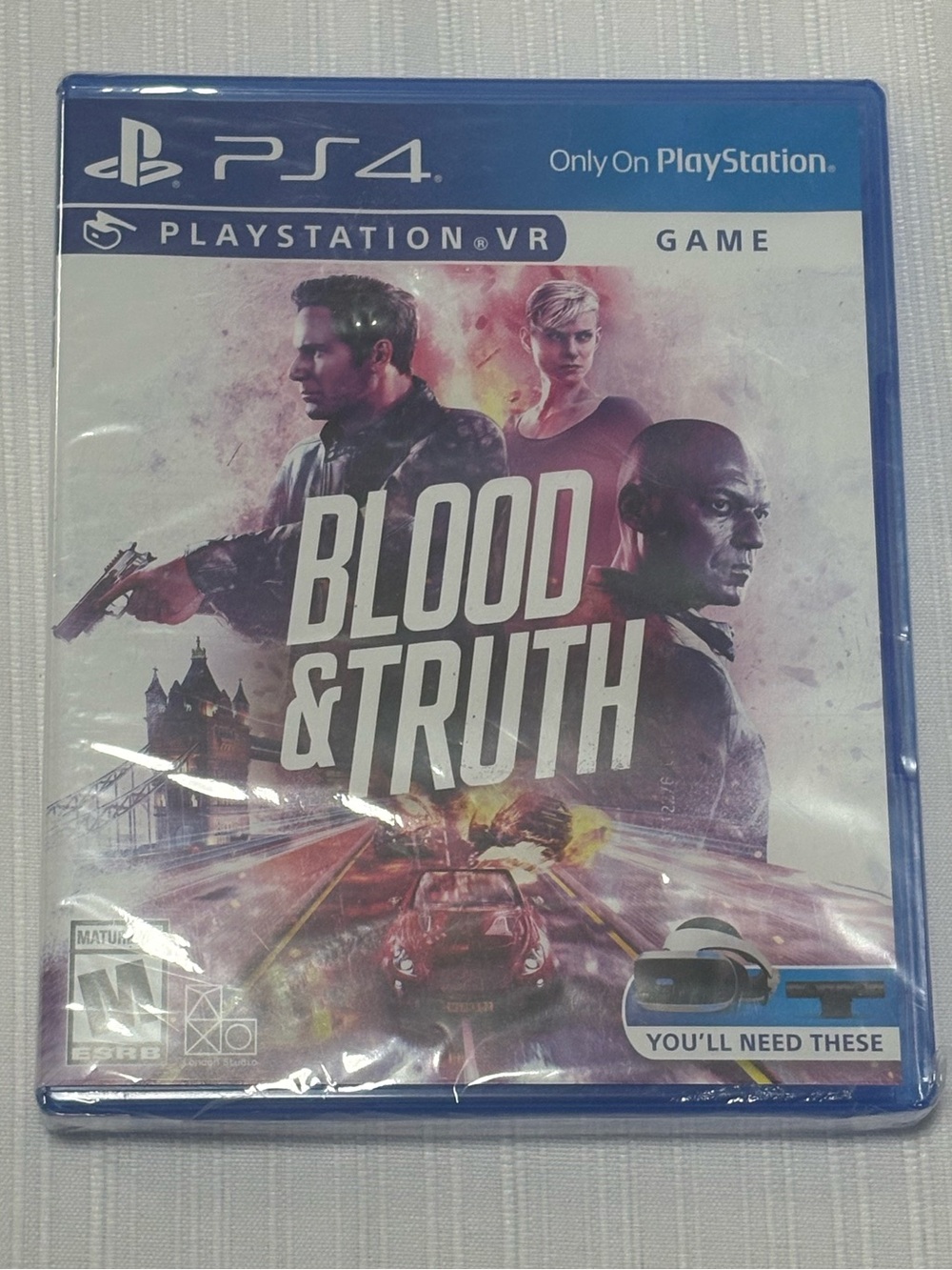 PS4 Blood & Truth PlayStation VR Game